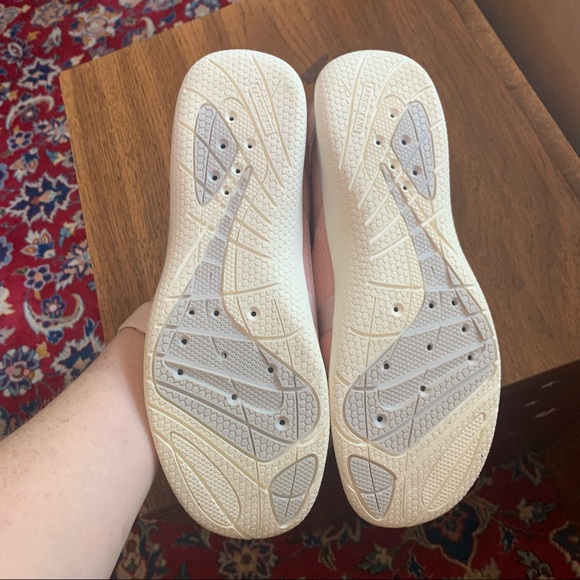 Lands' End Slip-on Skimmer Flats Shoes Rose Gold NEW - Picture 2 of 7